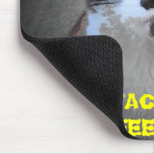 MUSTACHE CAT IS HONGARIJE "Feed me"-thema Muismat (Hoek)