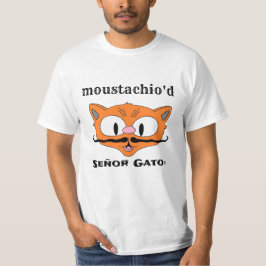 Mustache Cat T-shirt