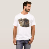 Mustache Cat T-shirt (Voorkant volledig)