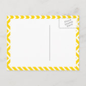 Mustache chevron baby jongen douche uitnodiging briefkaart (Achterkant)