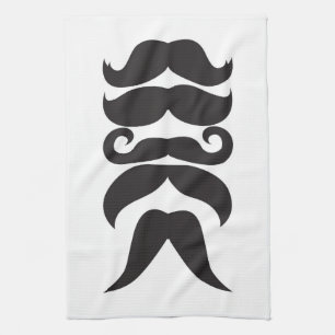Mustache Choices Theedoek