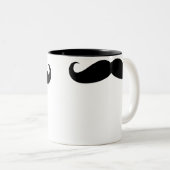 Mustache Coffee Beverage Mok (Voorkant rechts)