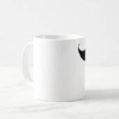 Mustache Coffee Cup Koffiemok (Voorkant links)