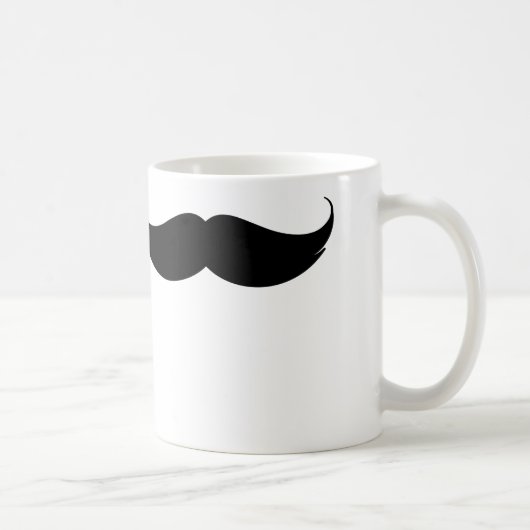Mustache Coffee Cup Koffiemok (Rechts)