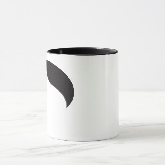 Mustache Coffee Mok (Midden)