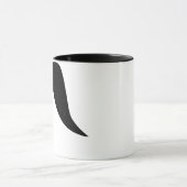 Mustache Coffee Mok (Midden)