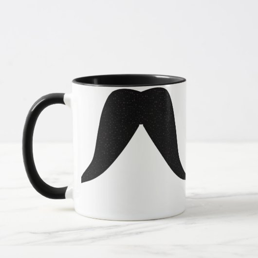 Mustache Coffee Mok (Links)