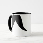 Mustache Coffee Mok (Voorkant links)