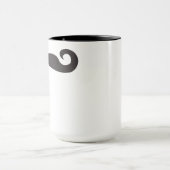 Mustache Coffee Mok (Midden)