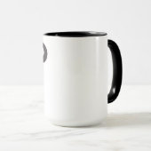 Mustache Coffee Mok (Voorkant rechts)