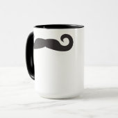 Mustache Coffee Mok (Voorkant links)