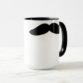 Mustache cup mok (Voorkant rechts)