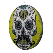 Mustache Dag van de dood Dartbord (Voorkant Rechts)