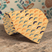 Mustache Dapper Pattern Necktie Tie Stropdas