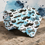Mustache Dapper Pattern Necktie Tie Stropdas<br><div class="desc">Mustache Dapper Pattern Necktie: Elevate your style with this unique necktie. The bold mustache pattern adds a touch of personality and sophistication to any outfit. Perfect for adding a pop of fun to business meetings or special occasions.</div>