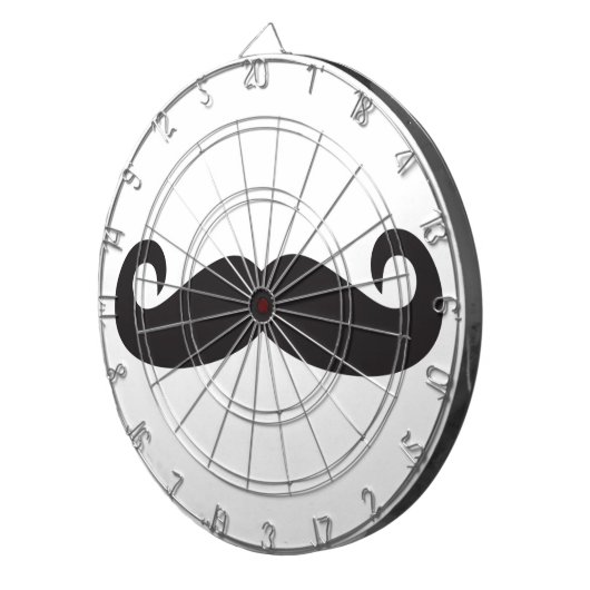 Mustache Dartbord (Voorkant Rechts)