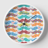 Mustache de heer Hipster  Retro (Voorkant)