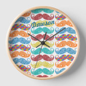 Mustache de heer Hipster  Retro (Voorkant)