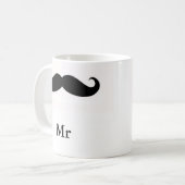 Mustache de heer Mok (Voorkant links)