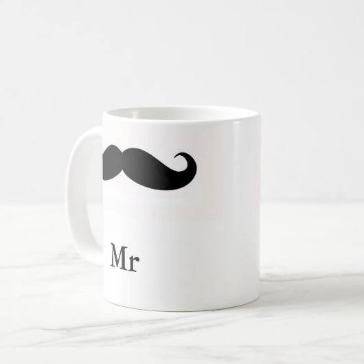 Mustache de heer Mok (Voorkant links)