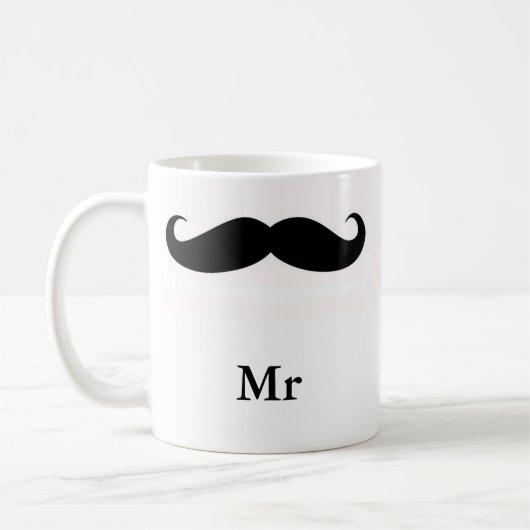 Mustache de heer Mok (Links)