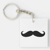Mustache Disguise Funny Sleutelhanger (Voorkant)