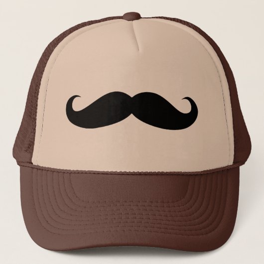 Mustache Disguise Funny Trucker Pet (Voorkant)