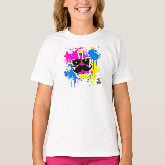 Mustache Dreidel T-shirt (Voorkant)