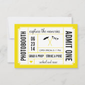 Mustache en Glasprops Kaart (Voorkant)