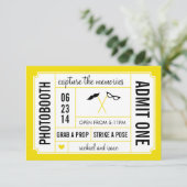 Mustache en Glasprops Kaart (Staand voorkant)