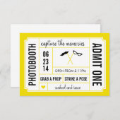 Mustache en Glasprops Kaart (Voorkant / Achterkant)