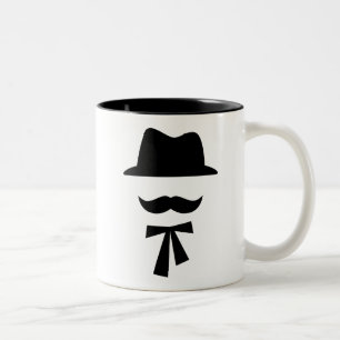 Mustache en Pet Pictogram Mok