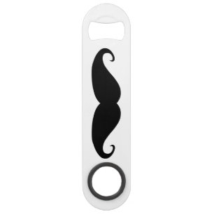 Mustache flesopener speed flessenopener