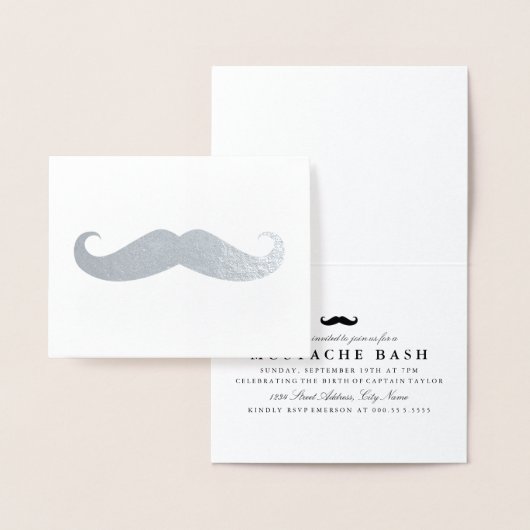 Mustache Folie Kaarten (Display)