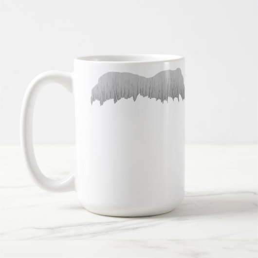 Mustache Geschikt voor een Genius Koffiemok (Links)
