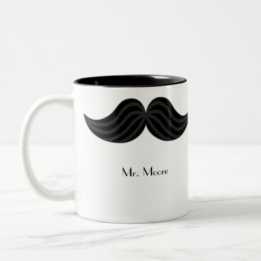 Mustache Groom's rechtshandige Mok (Links)