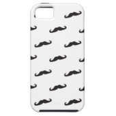 Mustache hipster patroon 2 Case-Mate iPhone case (Achterkant)