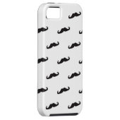 Mustache hipster patroon 2 Case-Mate iPhone case (Back/Rechts)