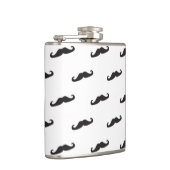 Mustache hipster patroon 2 heupfles (Rechts)