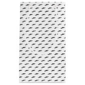 Mustache hipster patroon 2 klein cadeauzakje (Voorkant)