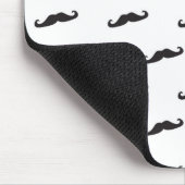 Mustache hipster patroon 2 muismat (Hoek)