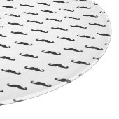 Mustache hipster patroon 2 snijplank (Hoek)