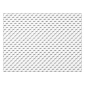 Mustache hipster patroon 2 tafelkleed (Voorkant (Horizontaal))