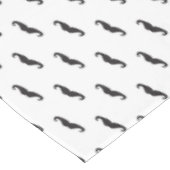 Mustache hipster patroon 2 tafelkleed (Gekanteld)