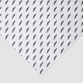 Mustache hipster patroon 2 tissuepapier (Detail)