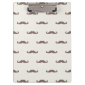 Mustache hipster patroon 3 klembord (Voorkant)