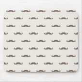 Mustache hipster patroon 3 muismat (Voorkant)