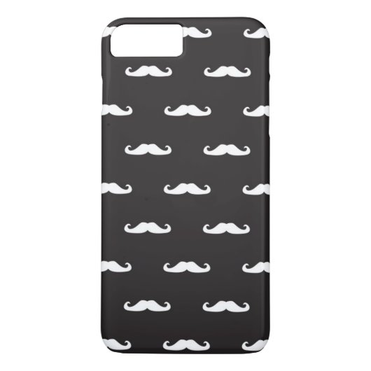 Mustache hipster patroon Case-Mate iPhone case (Achterkant)
