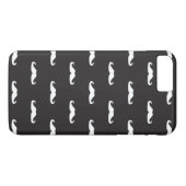 Mustache hipster patroon Case-Mate iPhone case (Achterkant (Horizontaal))