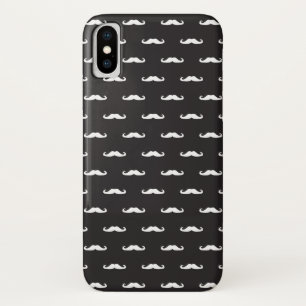 Mustache hipster patroon Case-Mate iPhone case